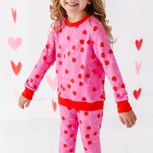 Little Pajama Co Valentines Jogger Set